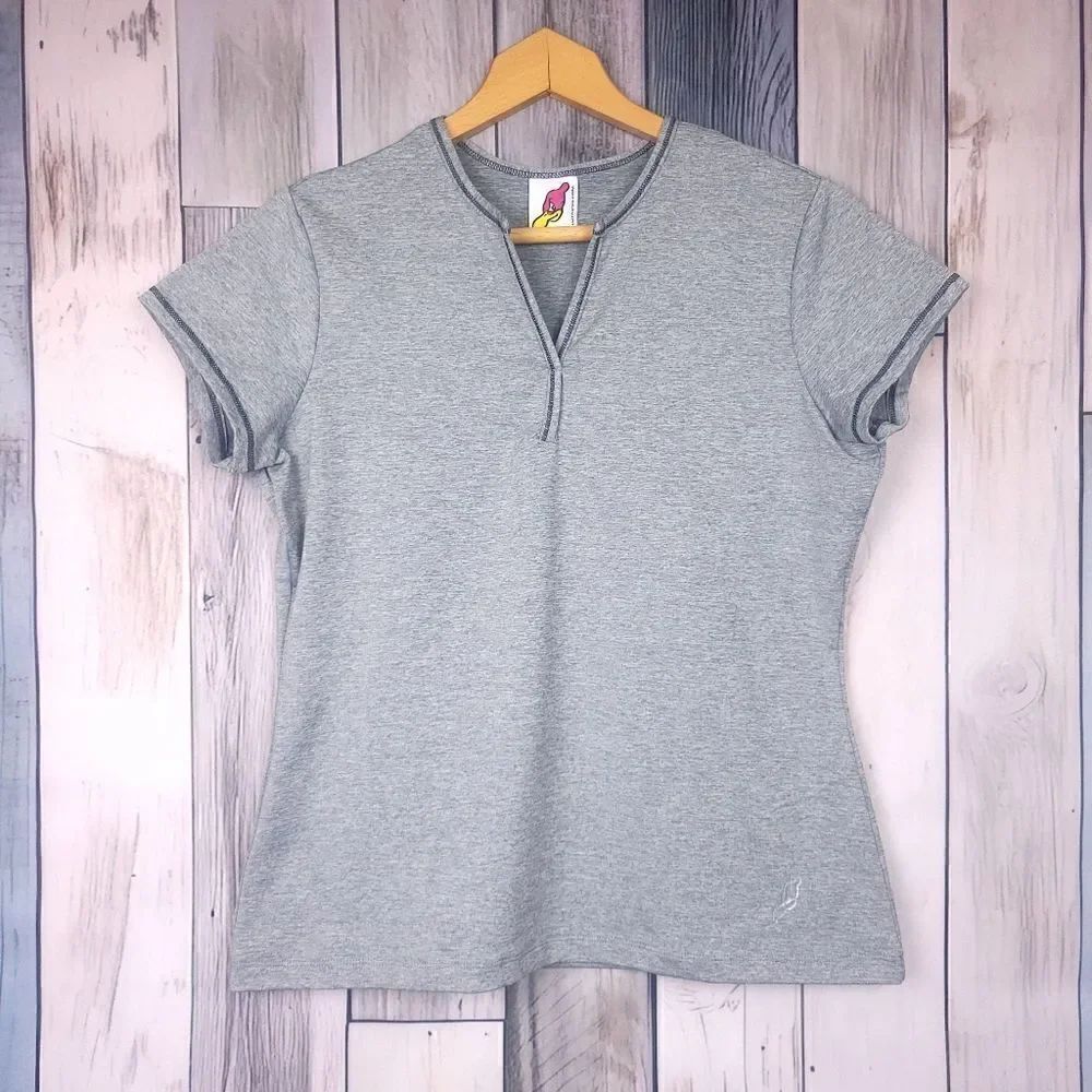 Angry Buzzard Gray Short Sleeve T-shirt Size Small